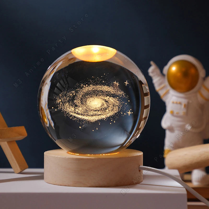 Lámpara LED 3D Galaxia