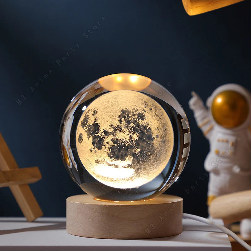 Lámpara LED 3D Galaxia