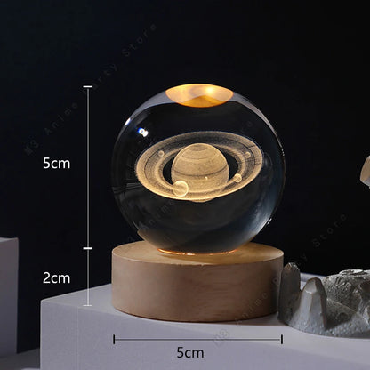Lámpara LED 3D Galaxia
