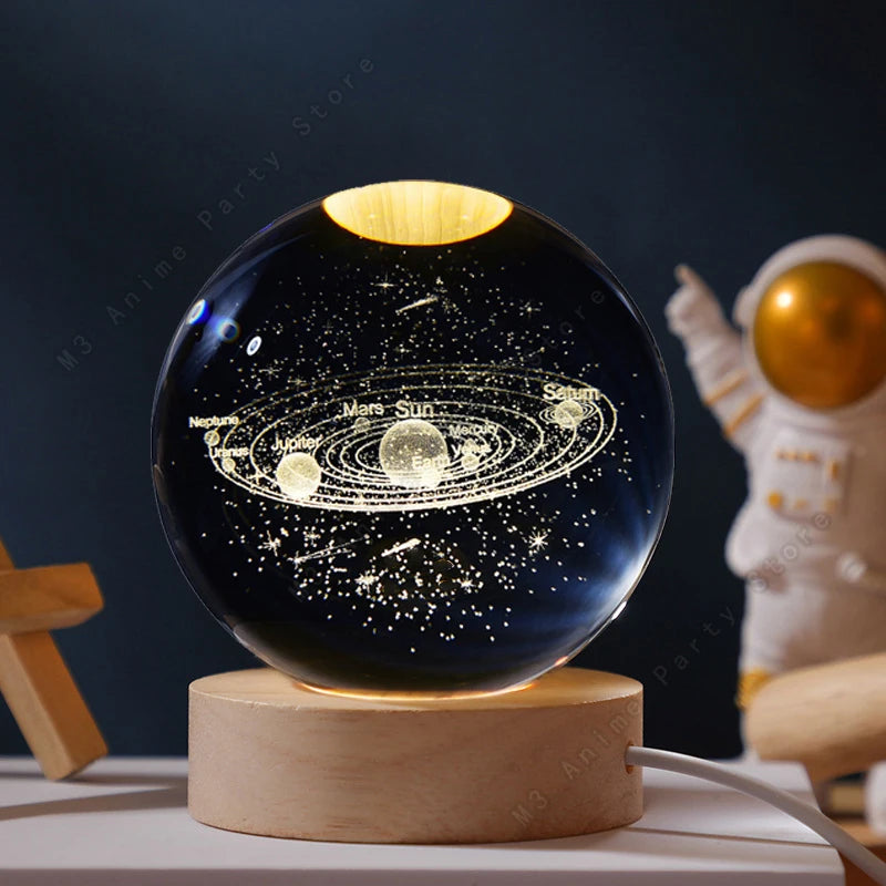 Lámpara LED 3D Galaxia