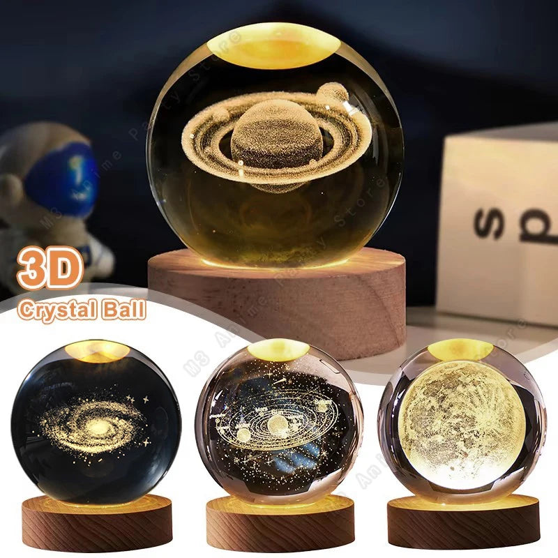 Lámpara LED 3D Galaxia
