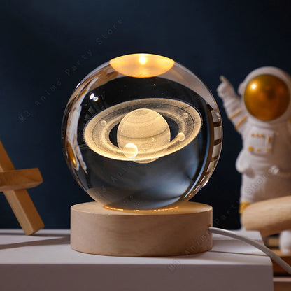 Lámpara LED 3D Galaxia